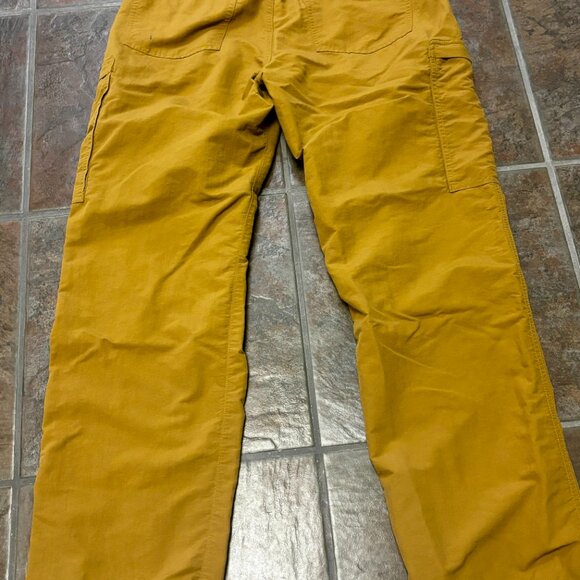 ~~REI Pants Mens Size 32X32 Brown 100% Nylon Cargo Lightweight Outdoor Hiking  * - Picture 5 of 5